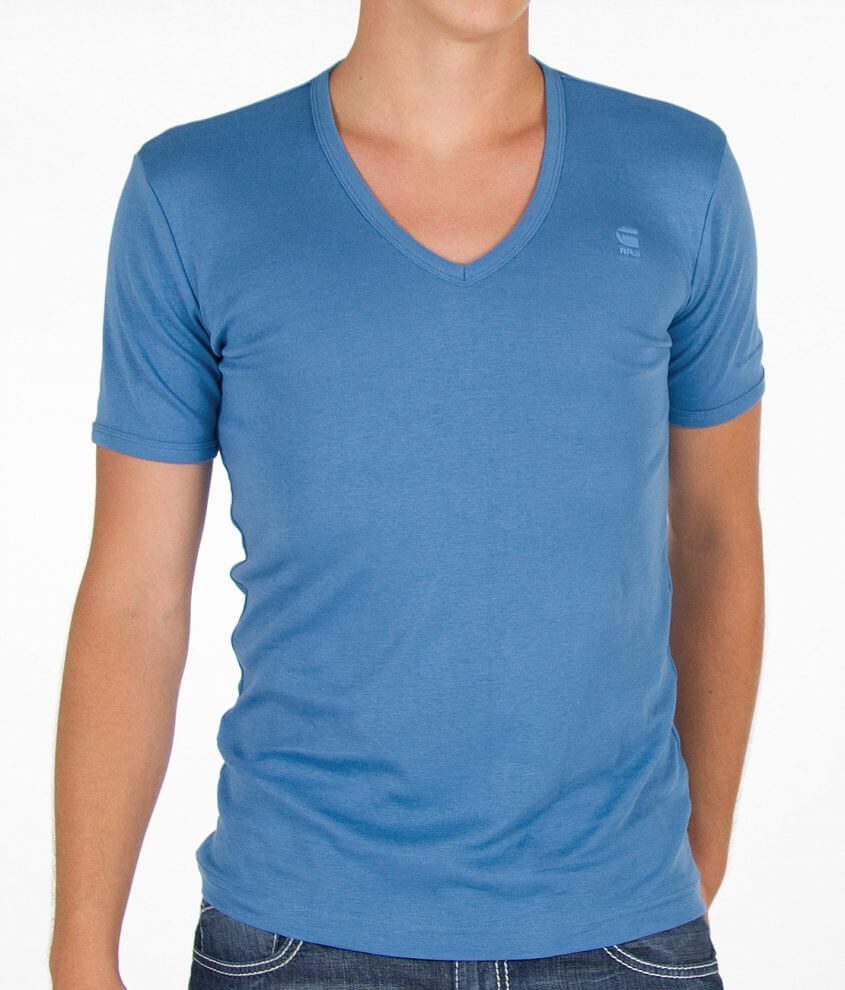 G-Star RAW Base V-Neck T-Shirt front view
