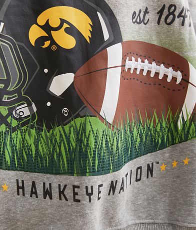 Gameday SOCIAL&#174; Iowa Hawkeye Oversized Pullover misc detail 2 view