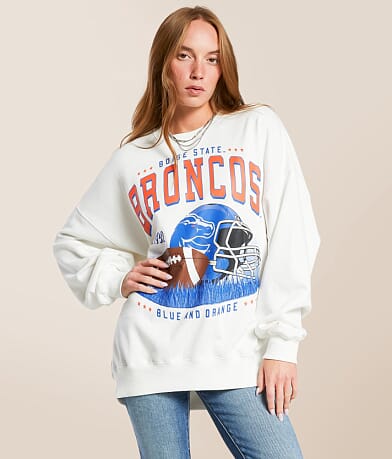 Gameday SOCIAL® Boise State™ Oversized Pullover front view