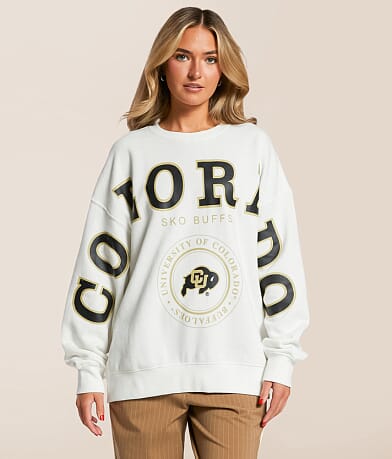 Gameday SOCIAL® Colorado™ Oversized Pullover front view