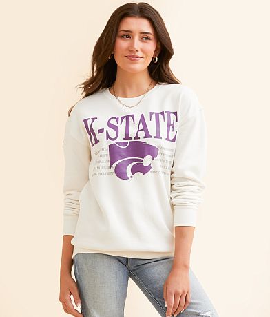 Gameday SOCIAL® K-State® Guccio Pullover front view