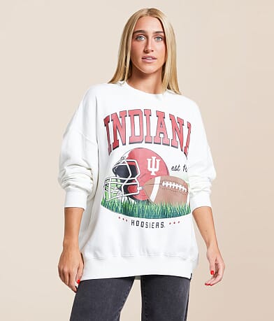 Gameday SOCIAL® Indiana Hoosiers® Pullover front view