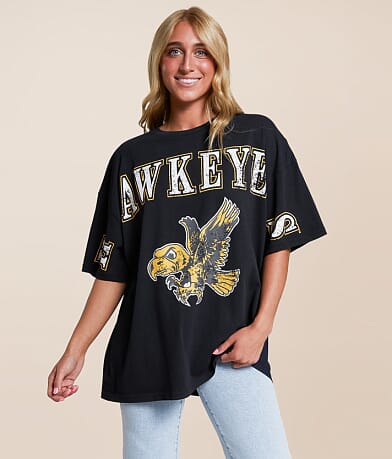 Gameday SOCIAL® Iowa Hawkeyes™ Oversized T-Shirt front view