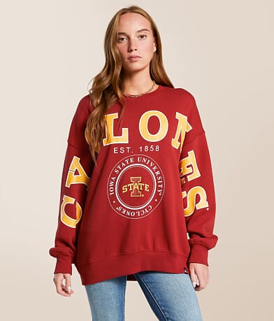 Gameday SOCIAL® Iowa State Cyclones® Pullover front view