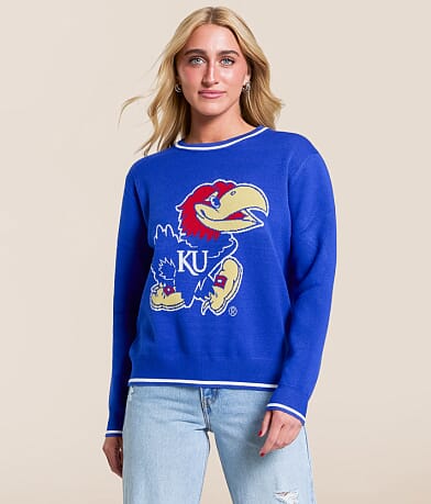 Gameday SOCIAL® Kansas Jayhawks® Sweater front view