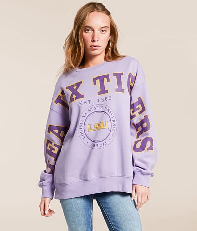 Gameday SOCIAL® LSU® Tigers® Pullover front view