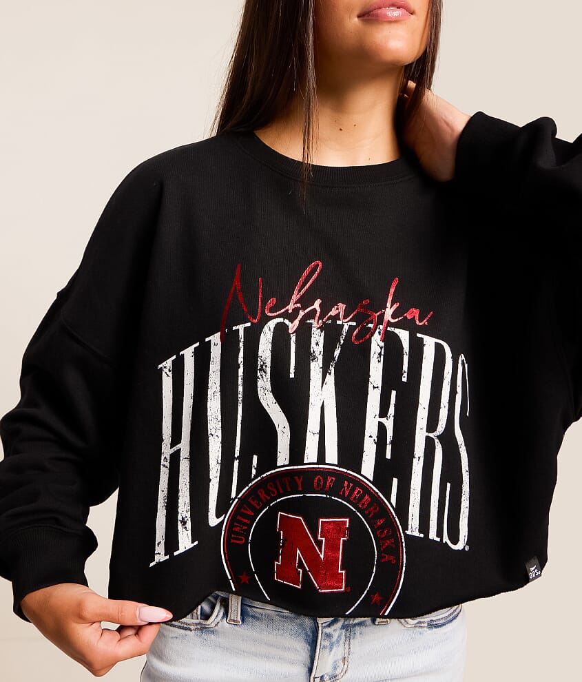 Nebraska Huskers Cropped Pullover