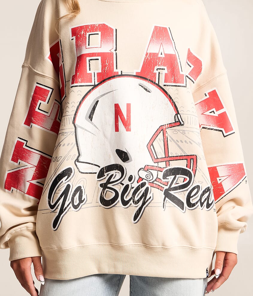 Nebraska Huskers Oversized Pullover