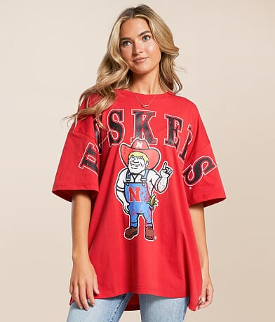 Gameday SOCIAL® Nebraska® Huskers® T-Shirt front view