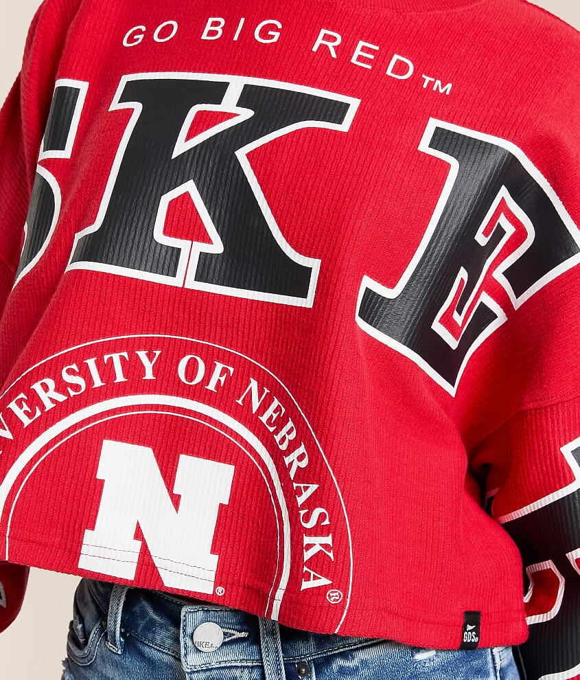 Nebraska Huskers Cropped Pullover