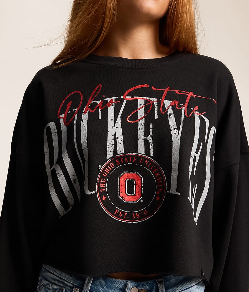 Ohio State Cropped Pullover