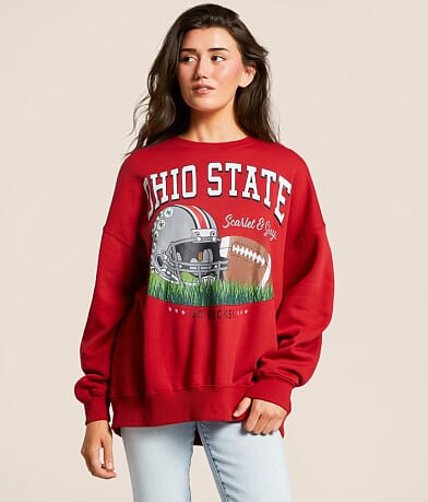 Gameday SOCIAL® Ohio State® Football Pullover front view
