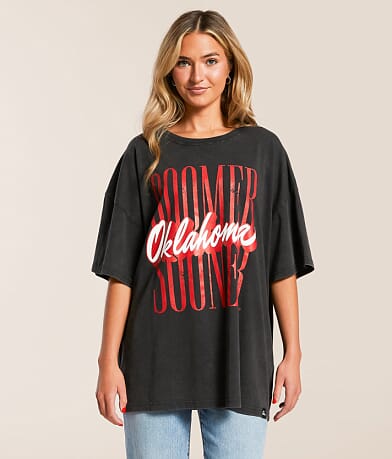 Gameday SOCIAL® Oklahoma Boomer Sooner® T-Shirt front view