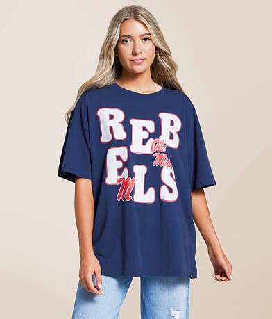 Gameday SOCIAL® Ole Miss® Rebels™ T-Shirt front view