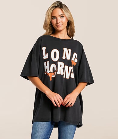 Gameday SOCIAL® Texas Longhorns Oversized T-Shirt front view
