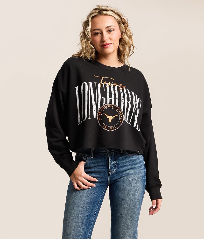 Texas Longhorns Cropped Pullover