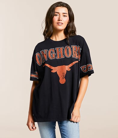 Gameday SOCIAL® Texas Longhorns Oversized T-Shirt front view