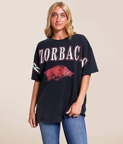 Gameday SOCIAL® Arkansas Razorbacks® T-Shirt front view
