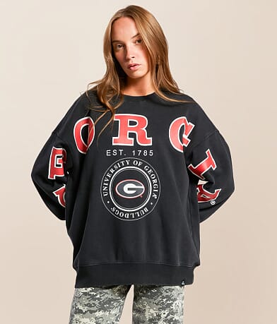 Gameday SOCIAL® Georgia Bulldogs® Pullover front view