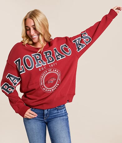 Gameday SOCIAL® Arkansas Razorbacks® Pullover front view