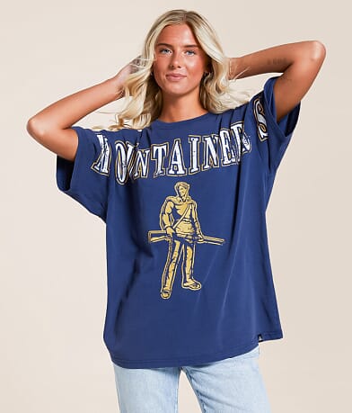 Gameday SOCIAL® WV Mountaineers® T-Shirt front view