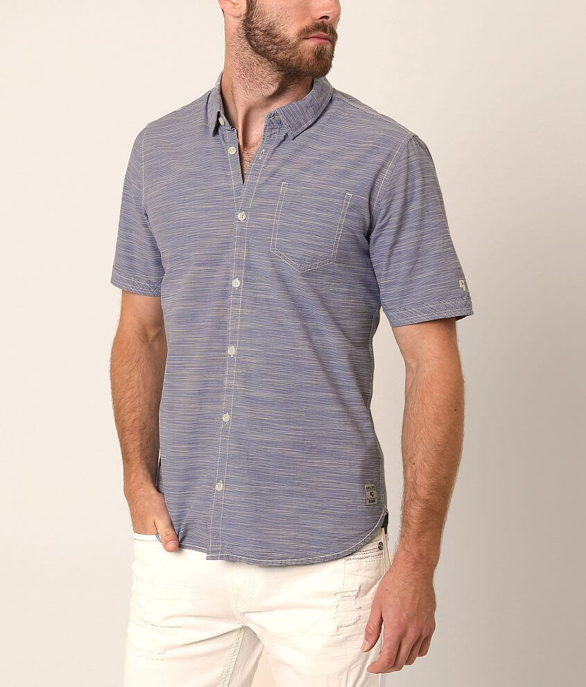 Garcia Jeans Striped Shirt front view