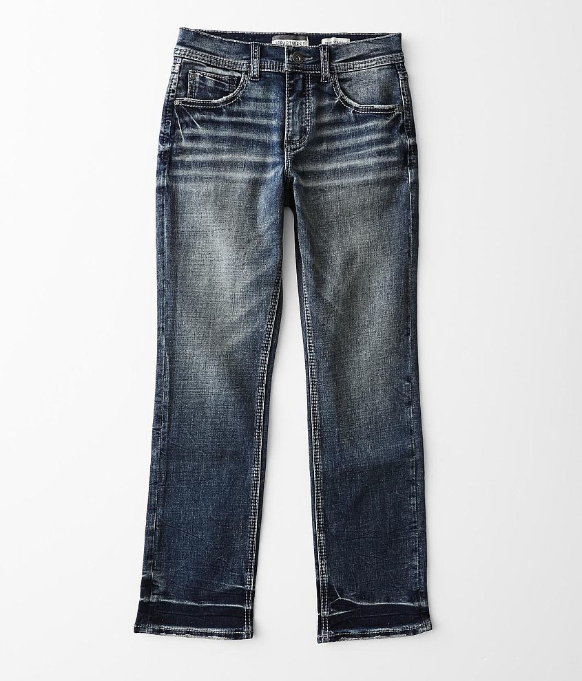 Boys - Departwest Tripp Straight Stretch Jean front view