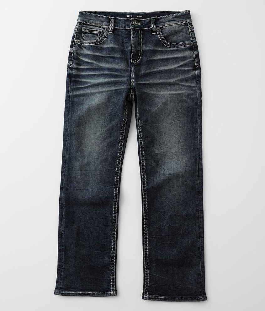 Boys - BKE Hudson Straight Stretch Jean - Boy's Jeans in Sculley