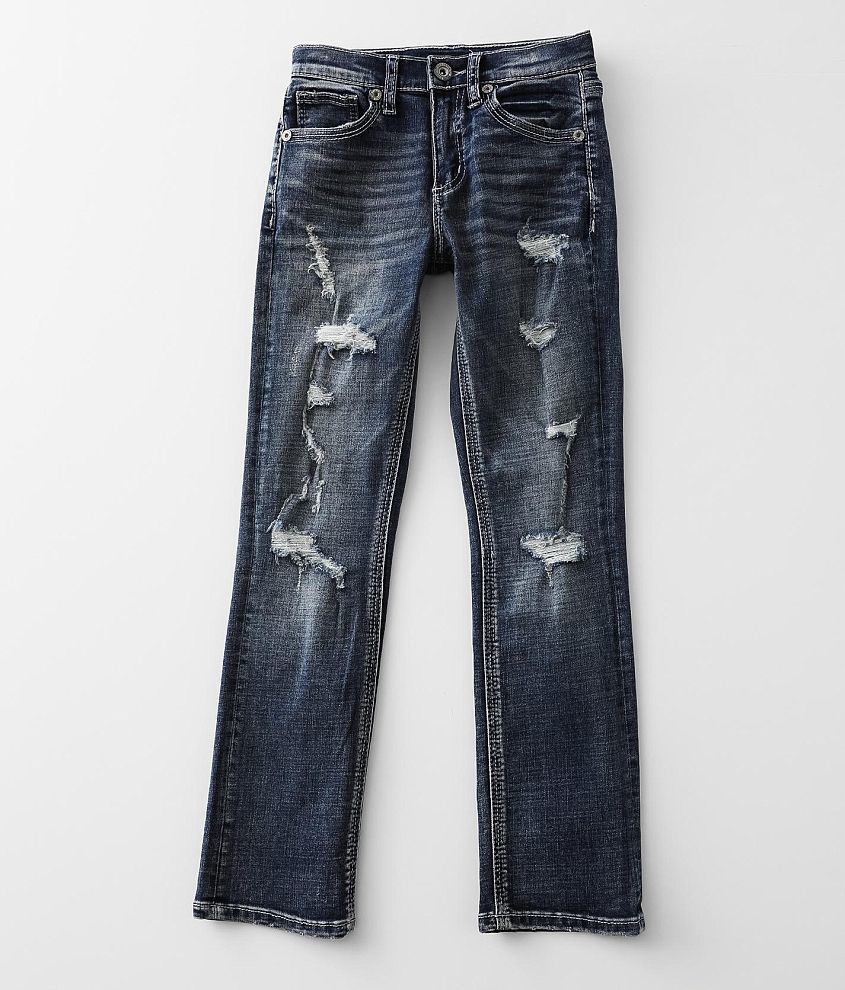 Boys - BKE Conner Straight Stretch Jean front view