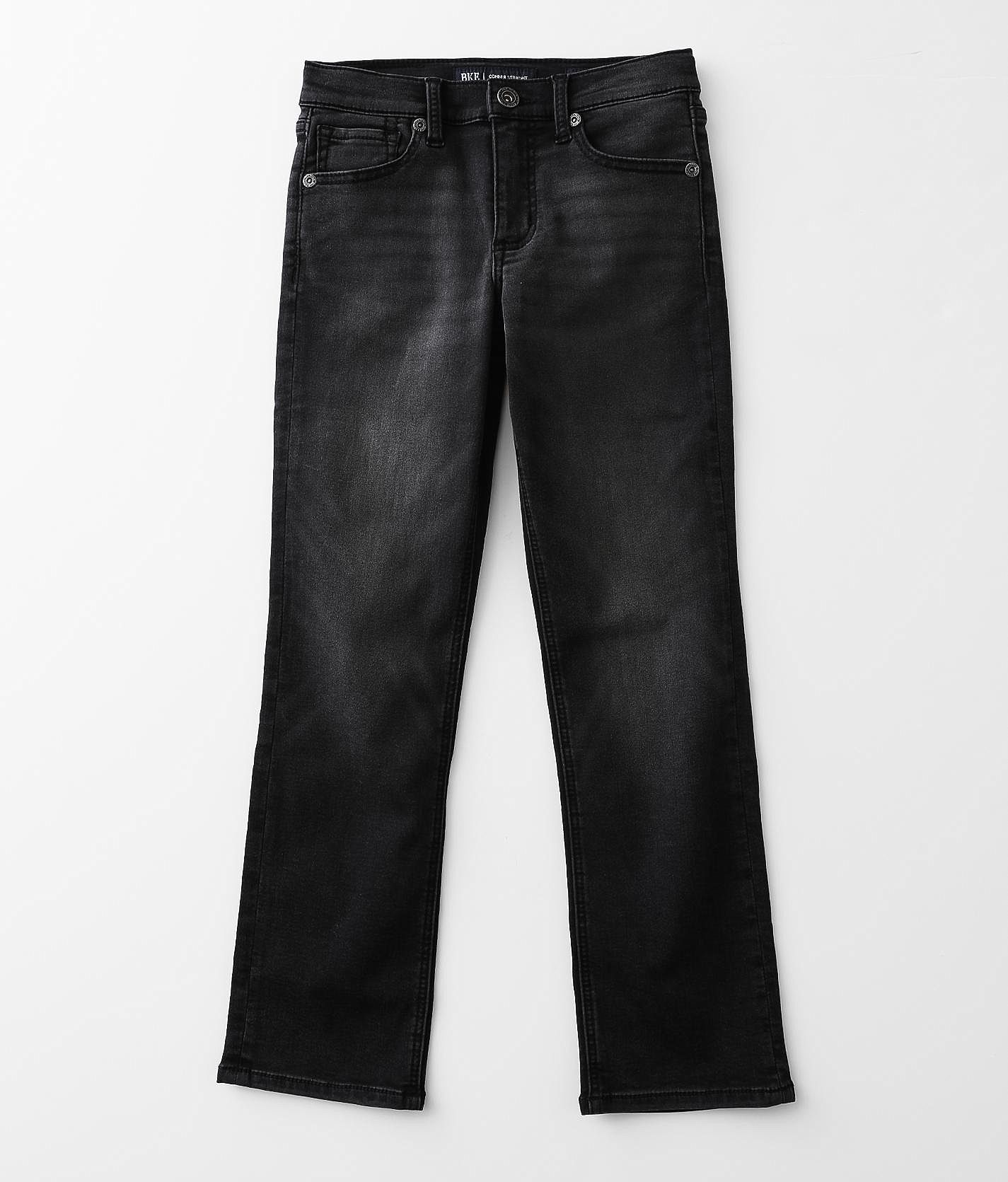 BLACKBLONDの8287 Logo Gradient Waistband Wide Denim Pants 8287 Logo Gradient Waistband Wide Denim Pants (Purple