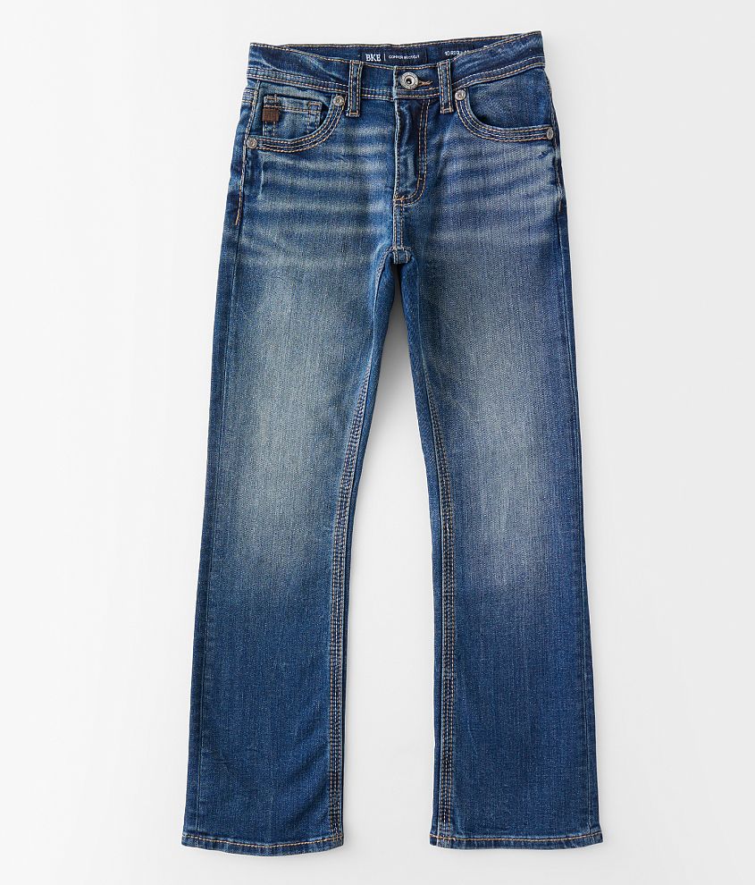 Boys - BKE Conner Boot Stretch Jean front view