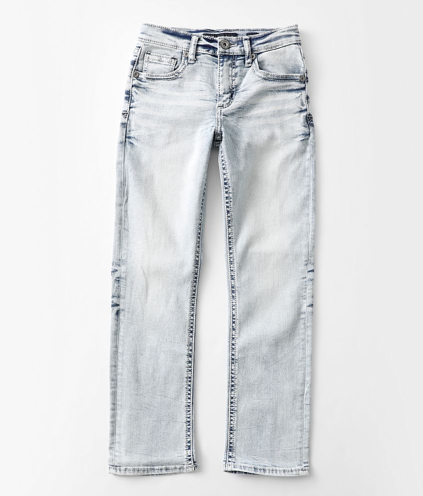 Boys - BKE Conner Straight Stretch Jean front view