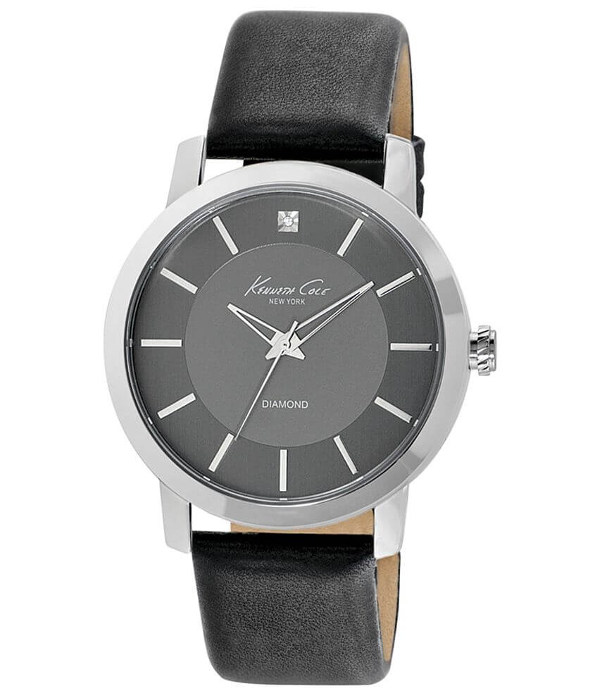 Kenneth Cole Gunmetal Watch front view