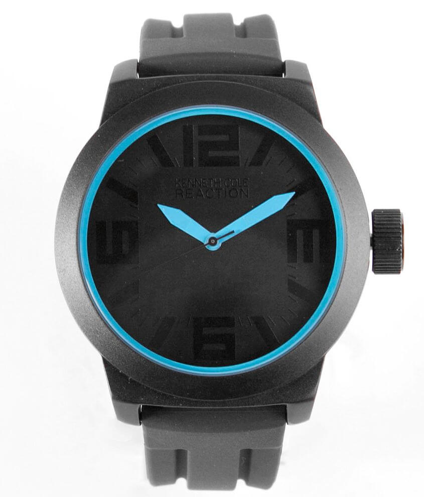 Kenneth Cole Reaction Silicone Watch front view