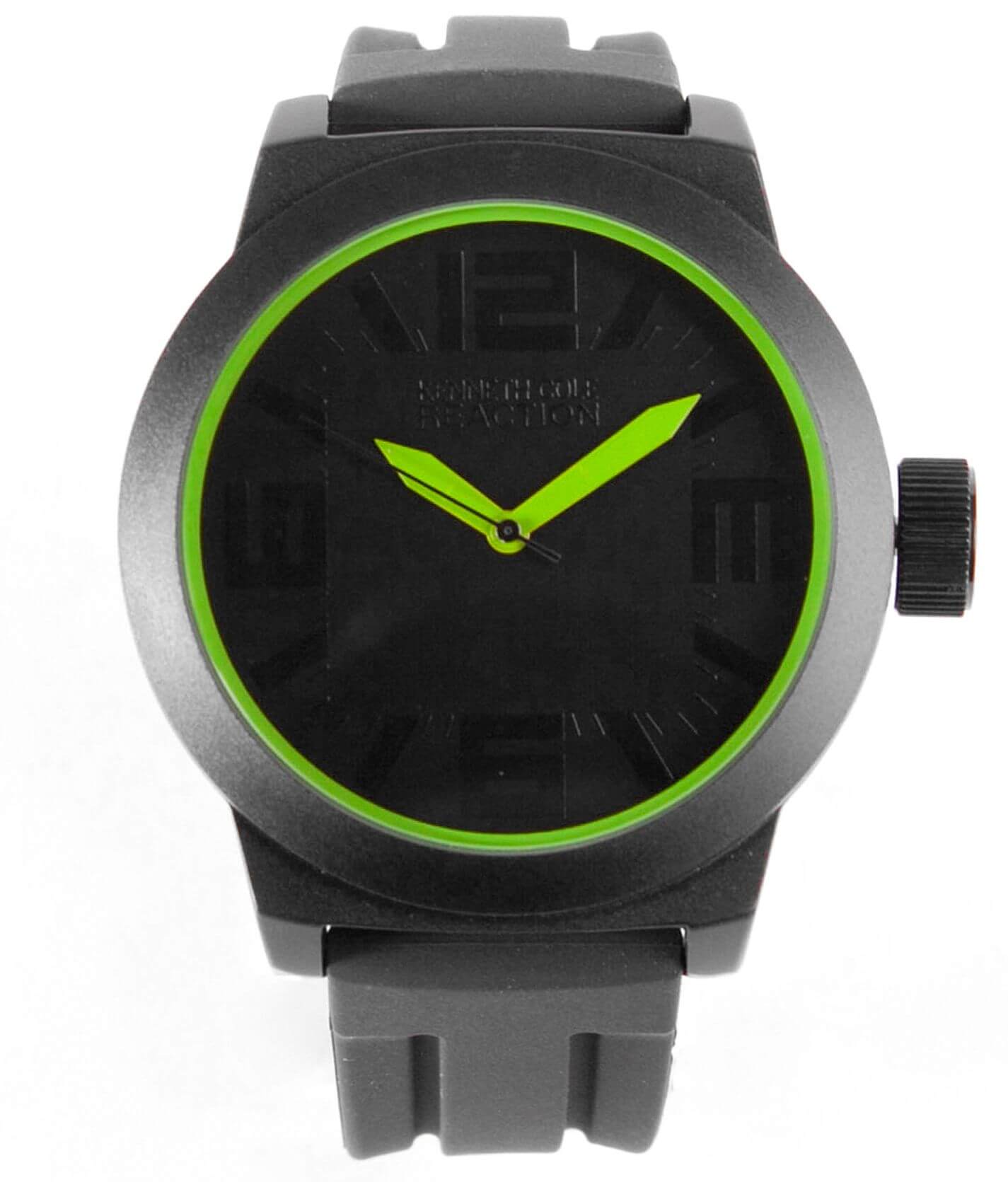 Kenneth Cole Reaction Silicone Watch - Men display picture 1