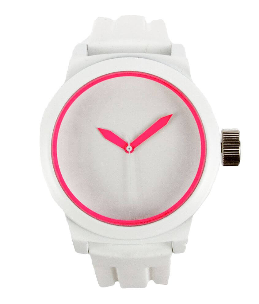 Kenneth Cole Reaction Pink Dial Watch front view