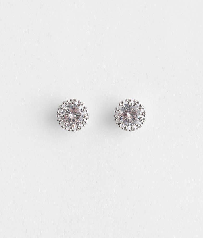 boutique by BKE Glitz Stud Earring front view