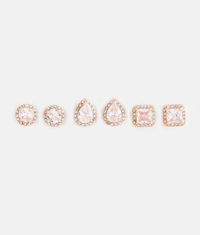 BKE Glitz Earring Set front view