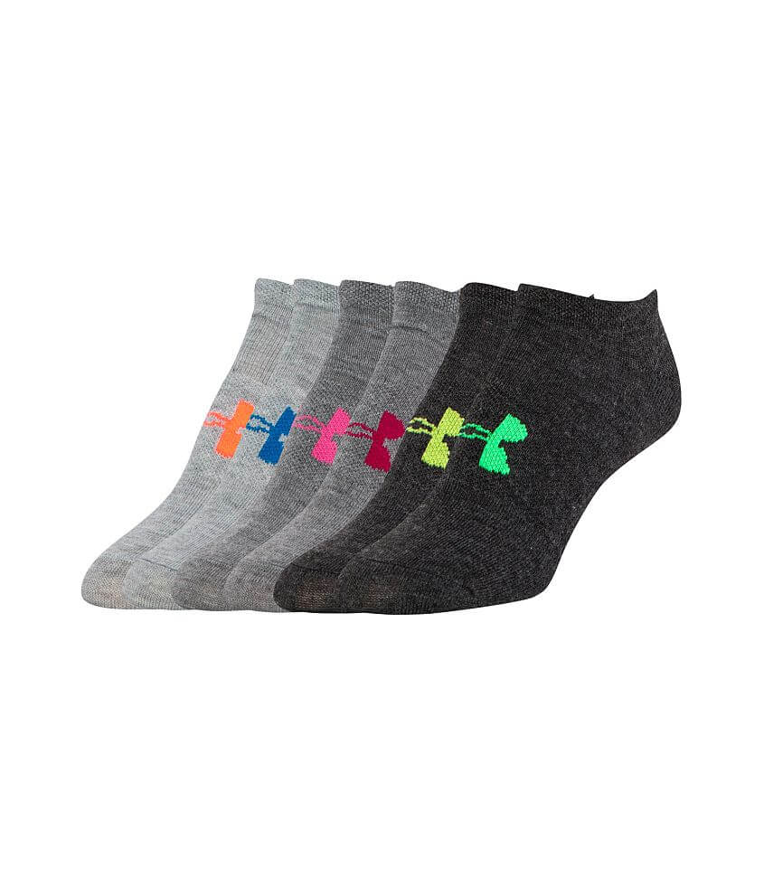 Under Armour&#174; Essential 6 Pack Socks front view