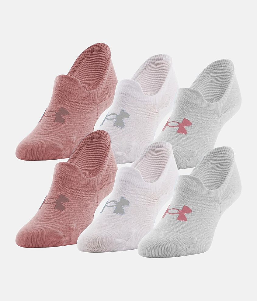 Under Armour&#174; Essential 6 Pack Socks front view