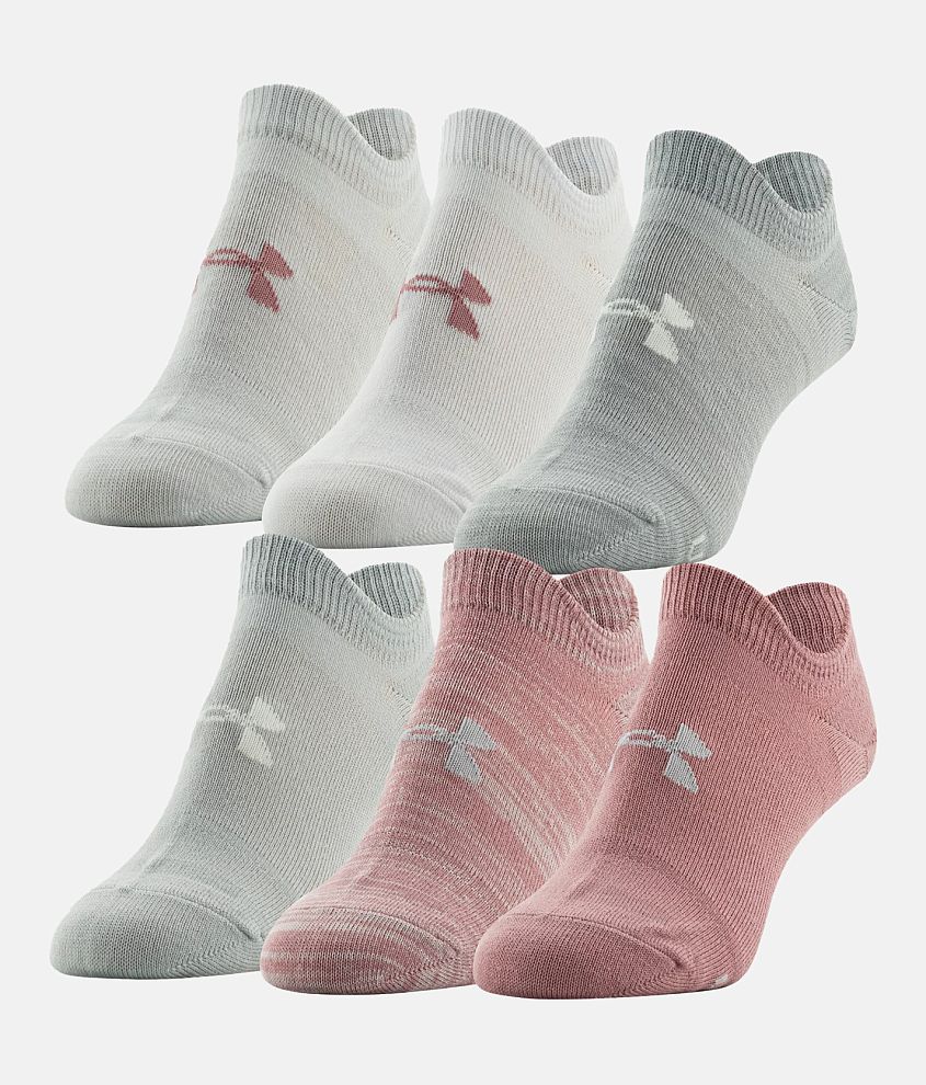 Under Armour&#174; Essential 6 Pack Socks front view