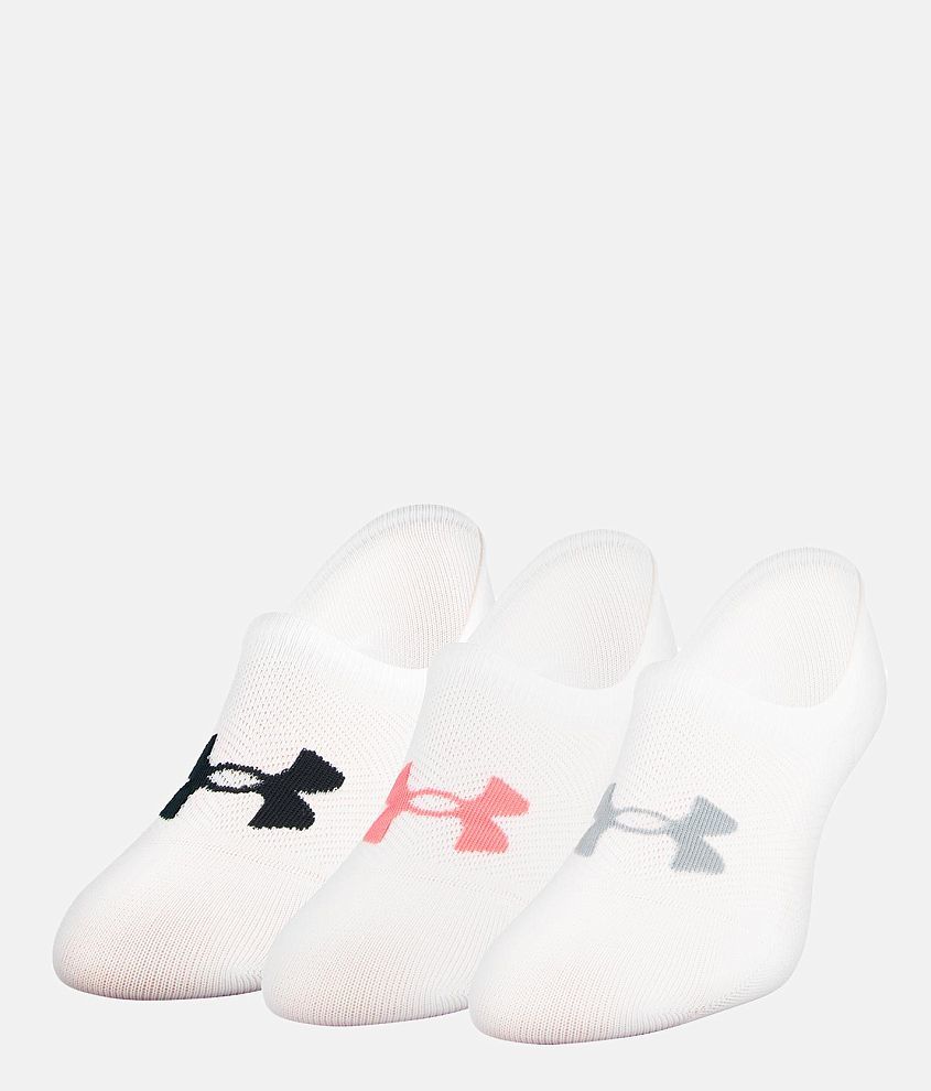 Under Armour&#174; Essential 3 Pack Socks front view