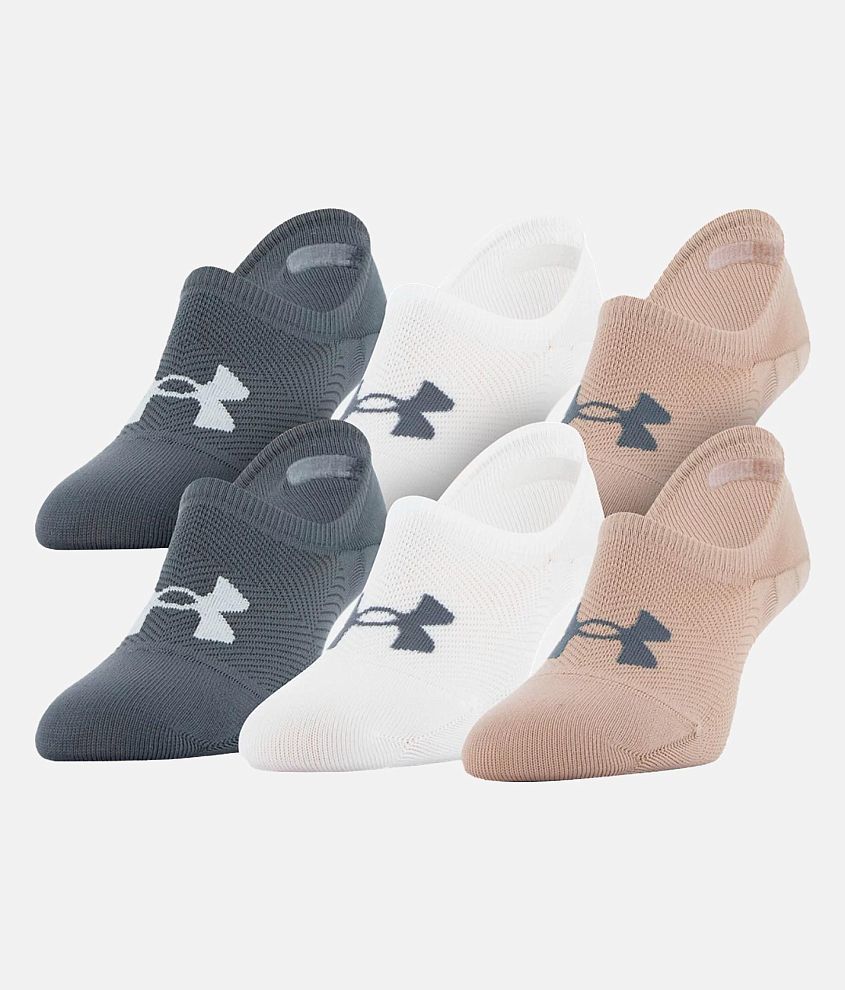 Calcetines Under Armour Core Low Cut 3-Pack Socks Black/ White