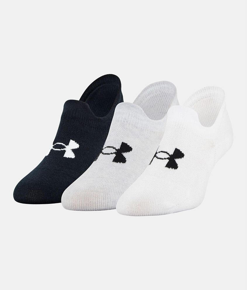 Under Armour&#174; Ultra Low 3 Pack Socks front view