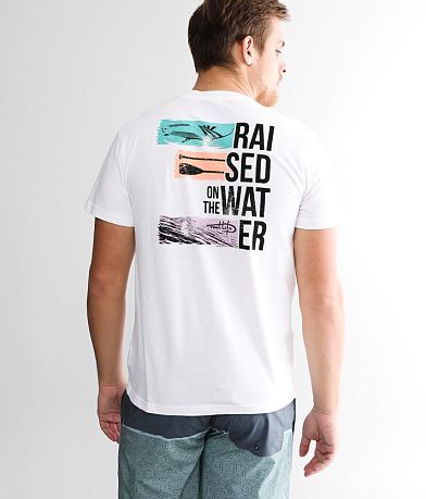 Reel Life Ocean Washed T-Shirt BACK