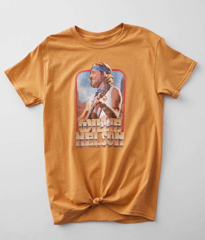 Gina Willie Nelson Guitar T-Shirt front view