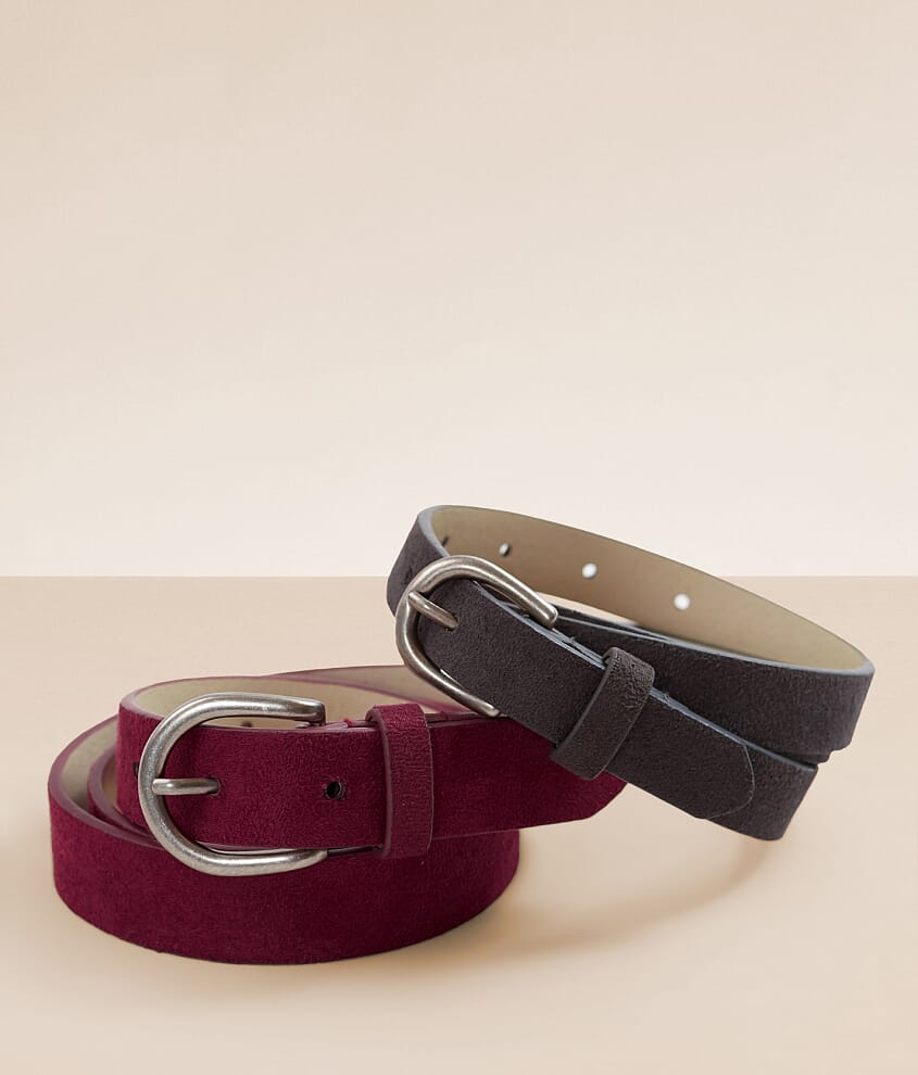 BKE Skinny Belt Set