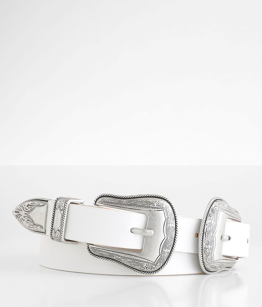 Womens double 2024 buckle belt