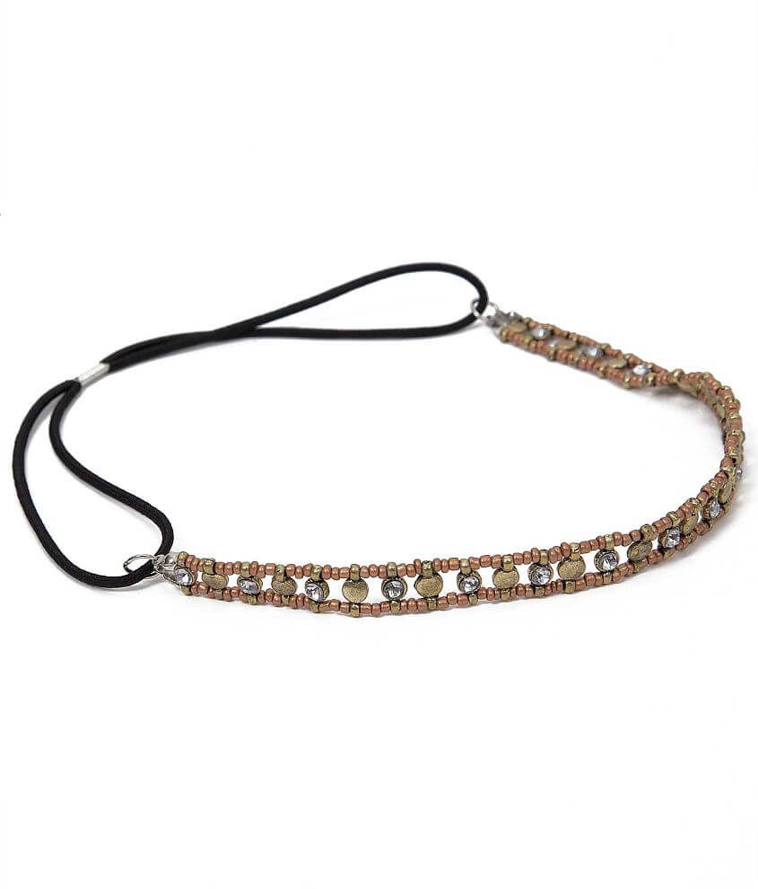 Daytrip Seed Bead Headband front view