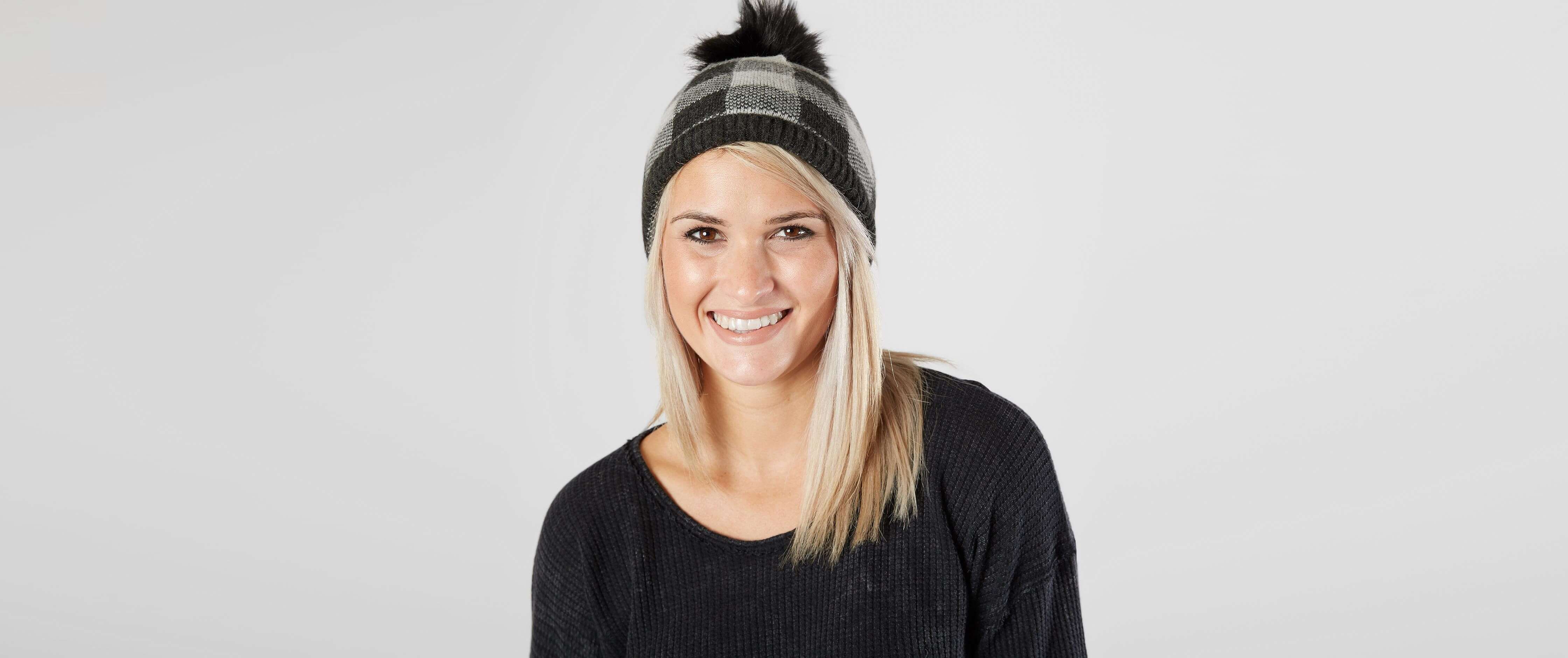 Image of Buffalo Checkered Beanie